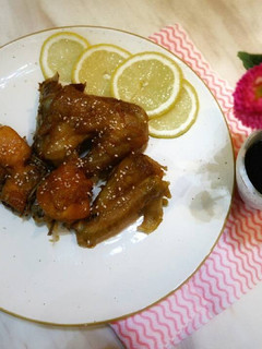 Foto resep Ayam goreng saus lemon