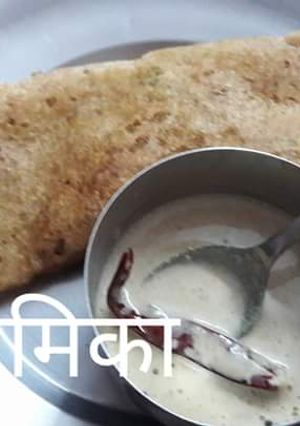 A picture of Aate ka dosa.