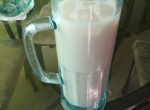 Una foto de Agua de horchata