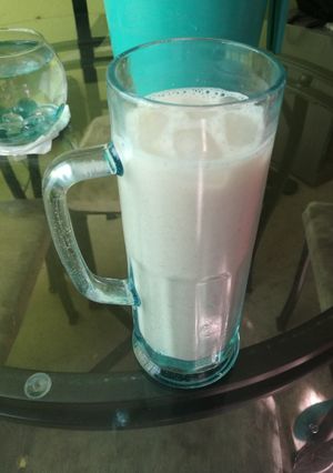 A picture of Horchata Water.
