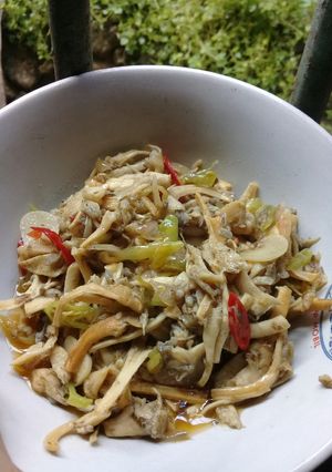 Foto resep Oseng jamur puedess