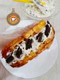 Korean Street Waffles with Oreo Filling (Sourdough)