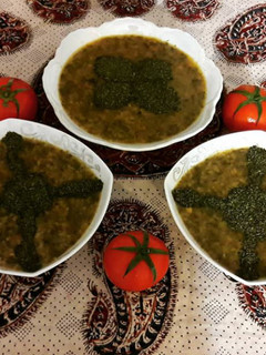 عکسی از دستور آش گوجه تبریز (بامادورآشی)