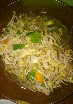 Foto resep Tumis toge/kecambah pedas