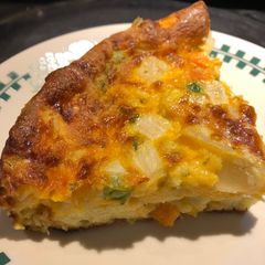 A picture of Veggie Quiche.