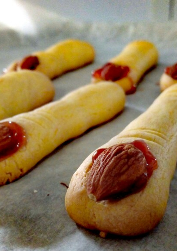 Una foto de Dedos de bruja 🔮 (galletas de mantequilla)