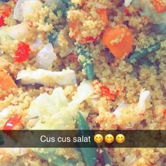 A picture of Cuscus~salat.