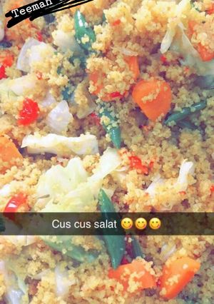 A picture of Cuscus~salat.