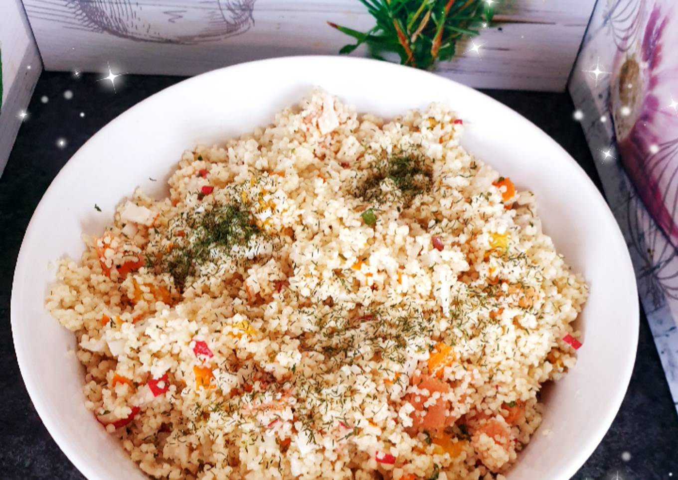 Simple Way to Prepare Ultimate Taboulé de la mer 😋