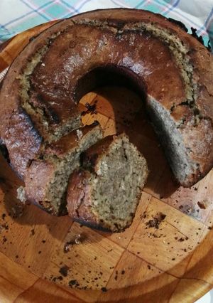 Una foto de Torta dulce de lentejas, vegana