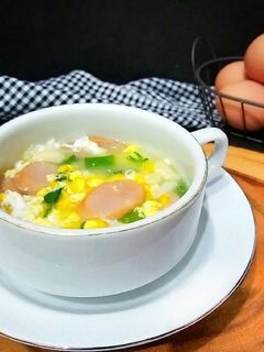 Foto resep Sup Makaroni Jagung Sosis
