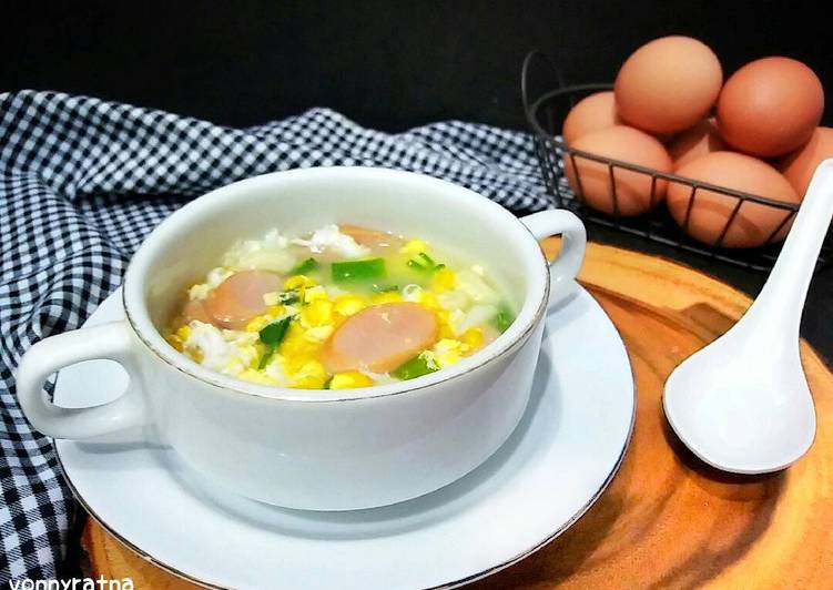 How to Prepare Perfect Sup Makaroni Jagung Sosis