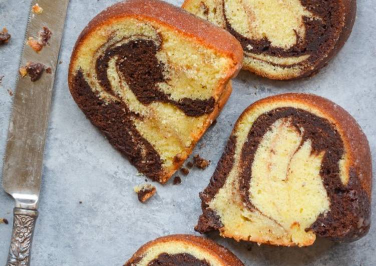 How to Prepare Yummy Marble Cake