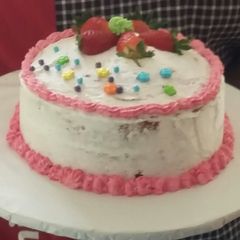 A picture of Vanilla cake.