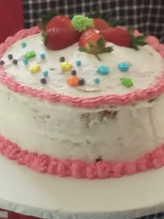 A picture of Vanilla cake.