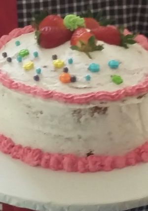 A picture of Vanilla cake.