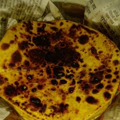 A picture of Aloo ka parantha.