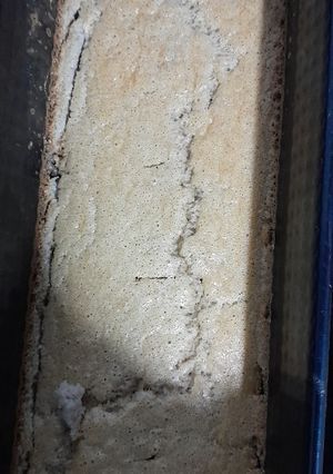 Una foto de Budín de banana y avena