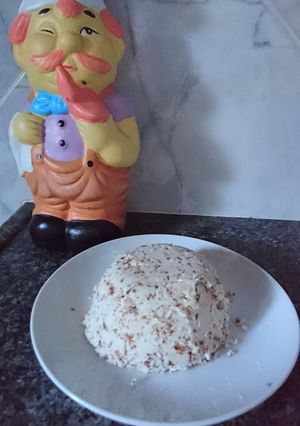 Una foto de Quesito de almendras súper rápido y económico 💪😋