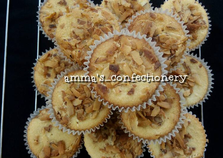 Easiest Way to Make Quick Coconut Cupcake | Simple Recipe For Beginner