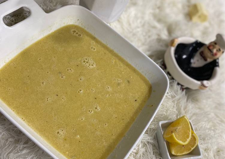 وصفة أم الحسن (شوربة الذرة)