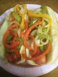 Sausage and Peppers Dogs