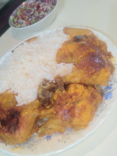 عکسی از دستور خورشت مرغ به روش خودم