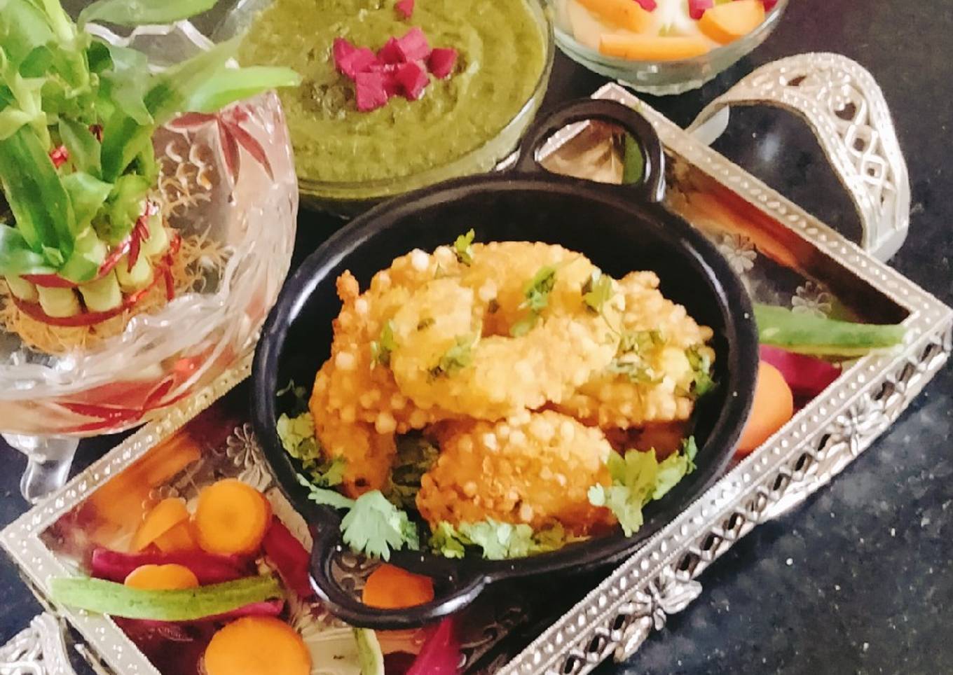 Sabudana vada sabakki vada