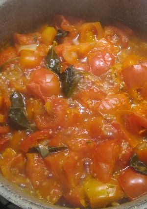 Una foto de Salsa de tomate