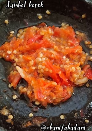 Foto resep Sambel korek