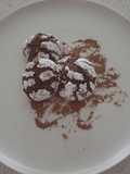 Chocolate Crinkle Cookies (Σοκολατένια Μπισκότα Κρακελέ)
