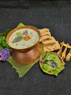 عکسی از دستور کشک و خیار