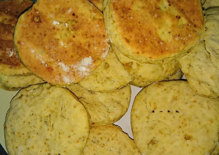 Steps to Prepare Ultimate Simple sweet potato biscuits