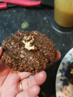 Una foto de Galletas de avena con cacao