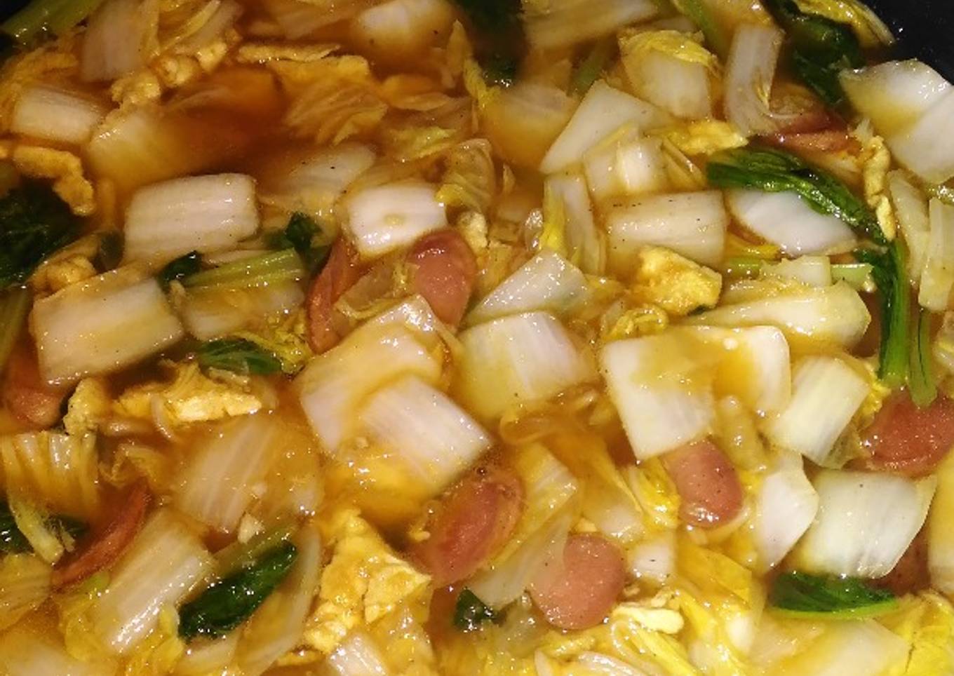 Capjay kuah simple - resep kuliner nusantara