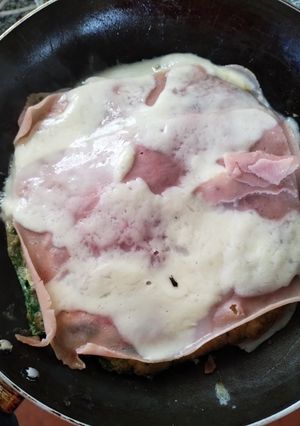 Una foto de Tortillas de rúcula y pacenta