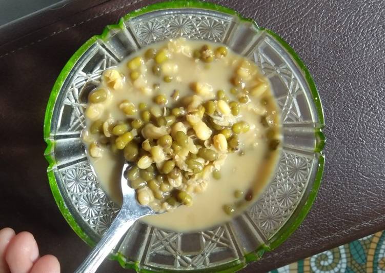 Bagaimana mengolah Bubur Kacang Hijau, Lezat Sekali