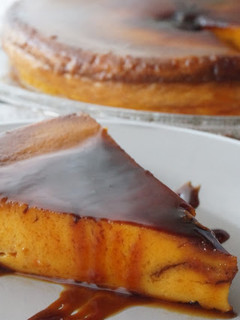 Una foto de Flan de calabaza al microondas