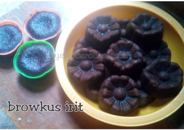 Brownies ekonomis lembut