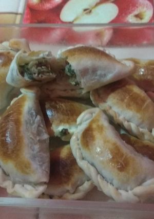 Una foto de Empanadas de acelga con huevo y molida
