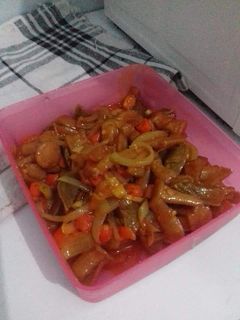 Foto resep Bakso Sosis asam manis