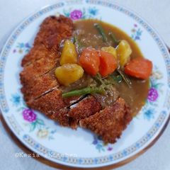 Chicken Katsu With Curry Sauce A picture of Chicken Katsu With Curry Sauce.