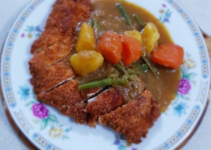 Recipe: Appetizing Chicken Katsu With Curry Sauce