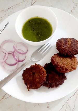 A picture of Soya Kebab, Soya Chaap.