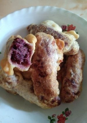 Foto resep Stik gendut ubi ungu