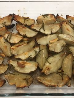 Rozmaringos sült csicsóka recept fotója