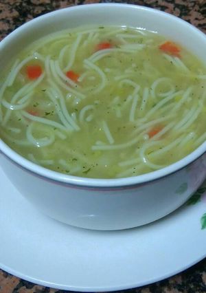 صورة لوصفة اطيب شوربة 😊