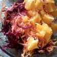 Ensalada zanahoria-remolacha