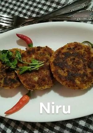 A picture of Jackfruit seed cutlet.