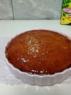 Una foto de Budín de pan y coco